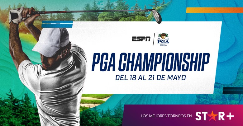 PGA Championship 2023: Star+ emitirá el segundo major del año en directo