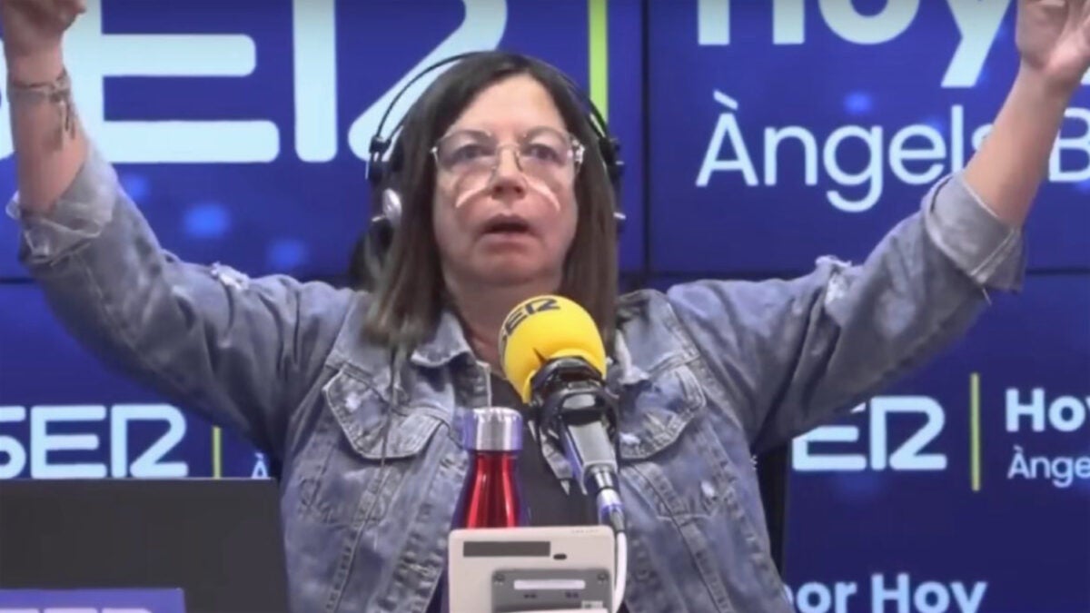Todos somos Àngels Barceló al enterarse del adelanto de las elecciones generales