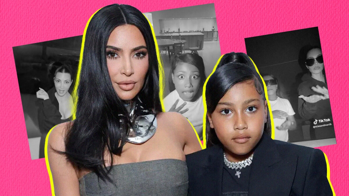 Kim Kardashian y su hija North se animan a bailar con ABBA en TikTok
