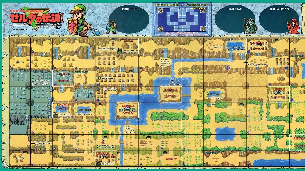 ¿Sabías que hay juegos de mesa inspirados en ‘Zelda’? ¡El primero es de 1986!