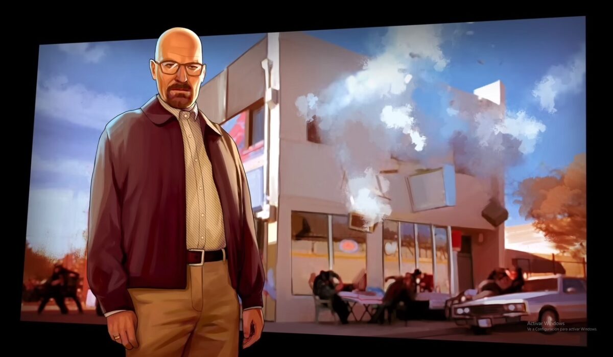 Así es GTA 6 con los protagonistas de Breaking Bad