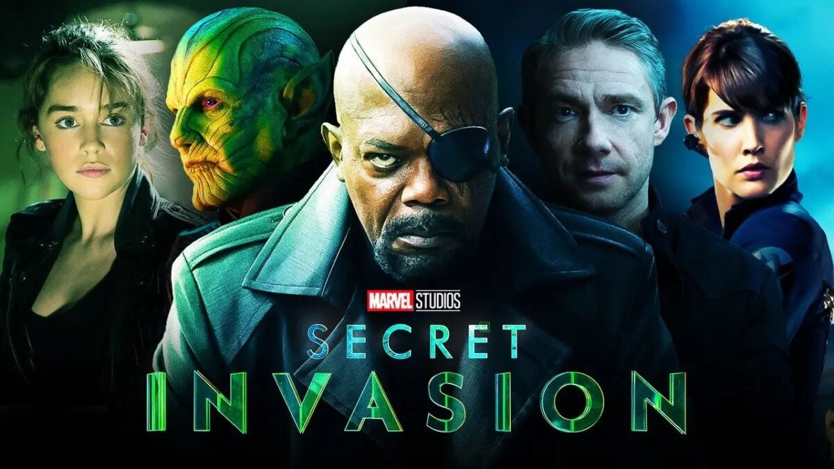 Secret Invasion y su cartel promocional