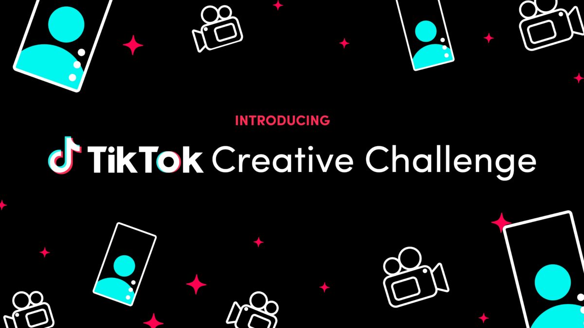 Imagen promocional de TikTok Creative Challenge.