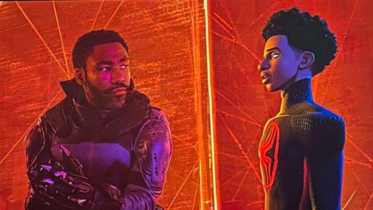 donald glover across spiderverse
