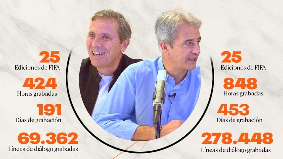 manolo lama y paco gonzalez abandonan el videojuego fifa