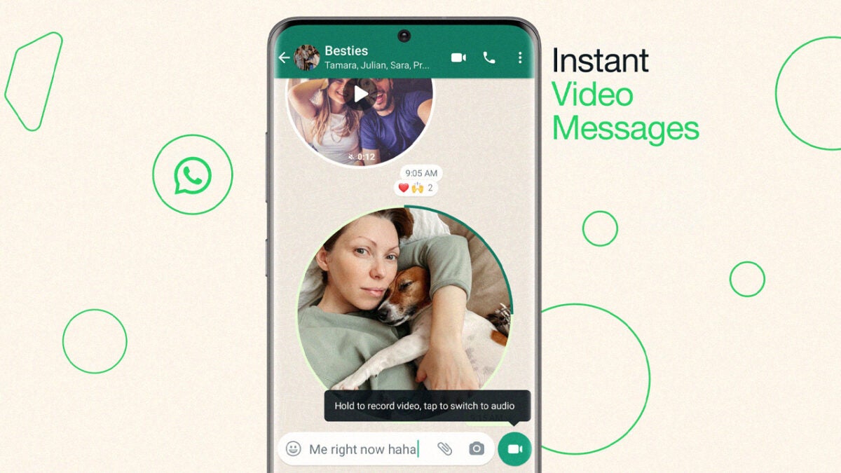 whatsapp elimina videos instantaneos