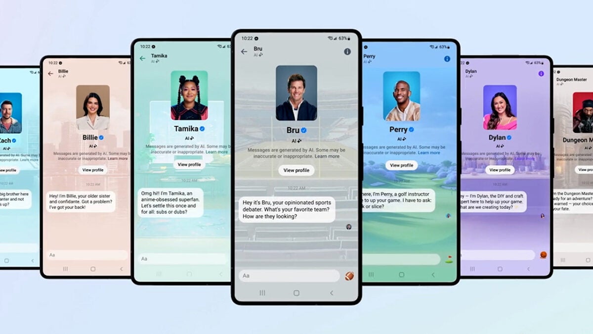 Meta pone fin a los chatbots de IA basados en famosos