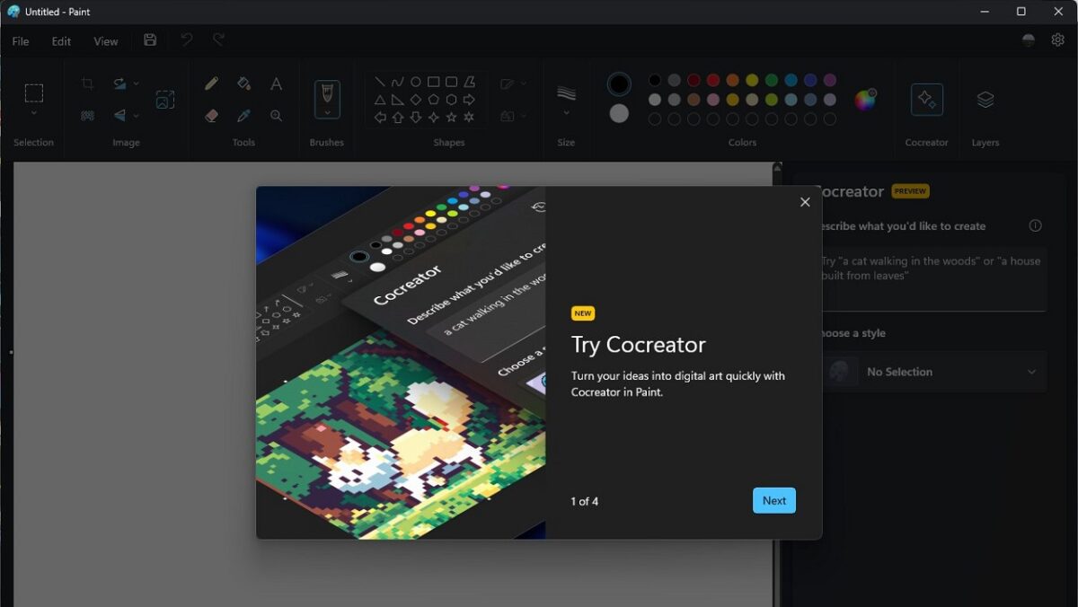 Paint ha dejado de ser la herramienta inútil de edición digital gracias a la IA: ¿adiós a Photoshop?