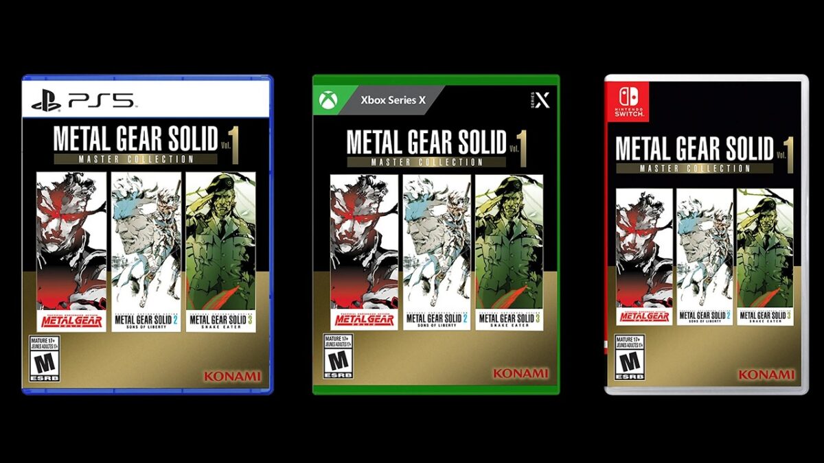 metal gear solid master collection vol 1 ya tiene su almacenamiento