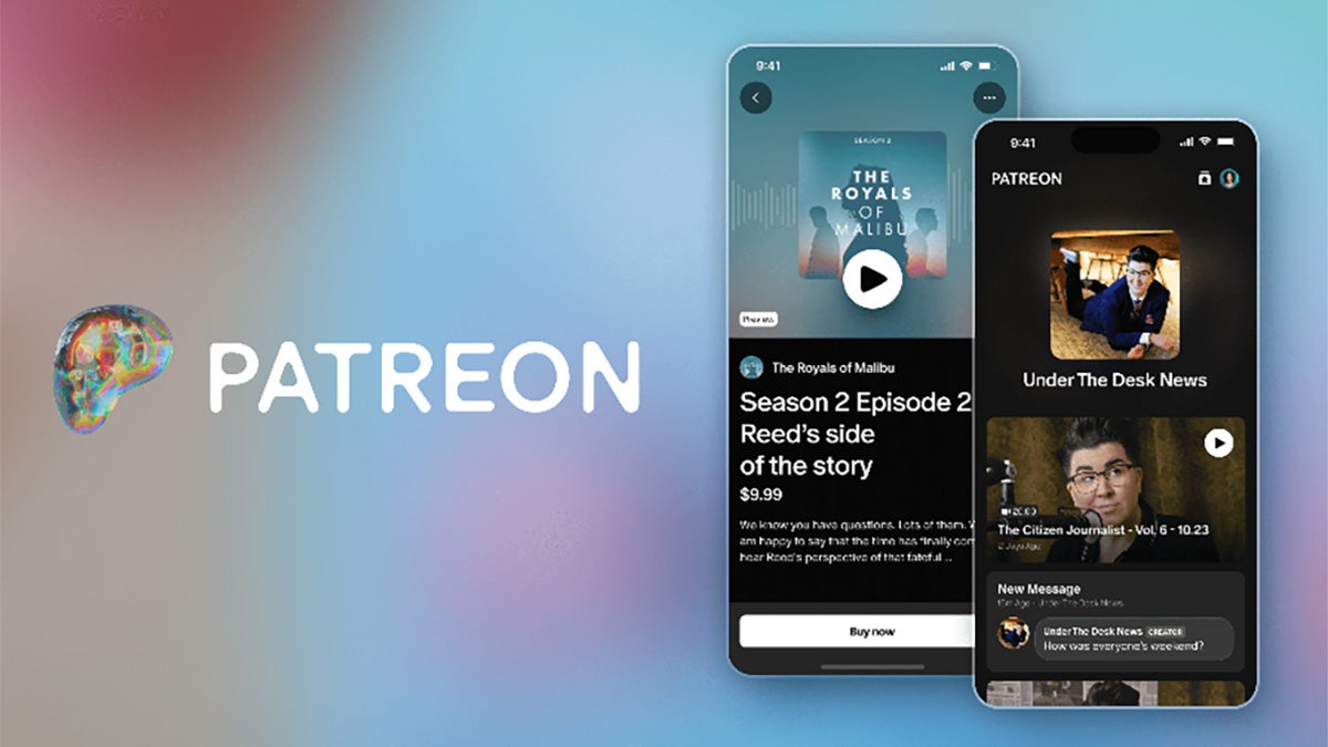 Patreon cuenta con muchas novedades: un nuevo logo, nuevas funciones y más