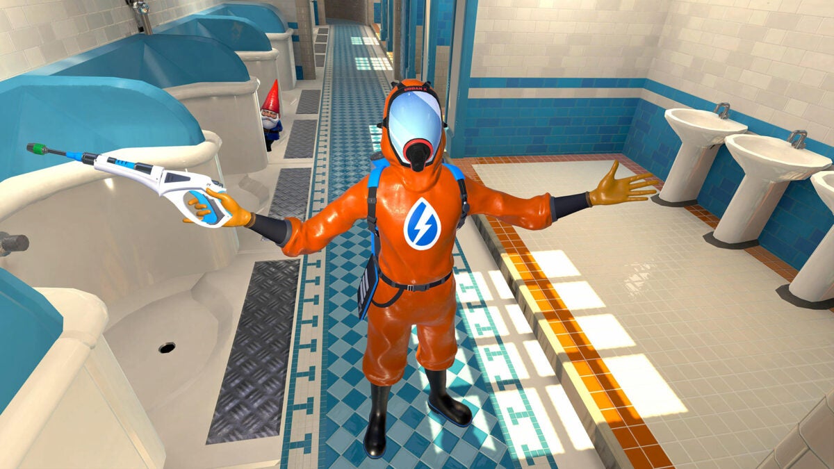 Llega a Powerwash Simulator una de las franquicias de películas más queridas de los 80s