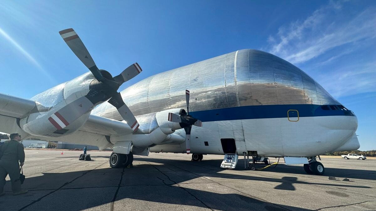Avion de la NASA Super Guppy