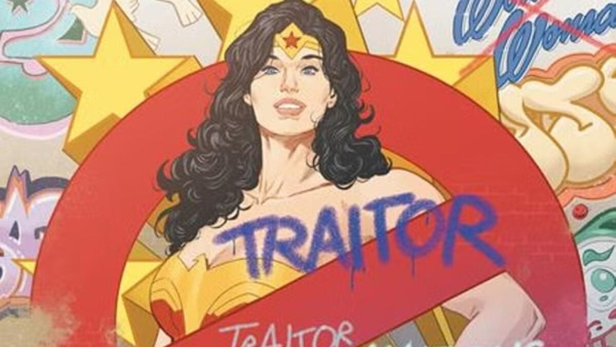 Joe Biden contra Wonder Woman en los cómics de DC