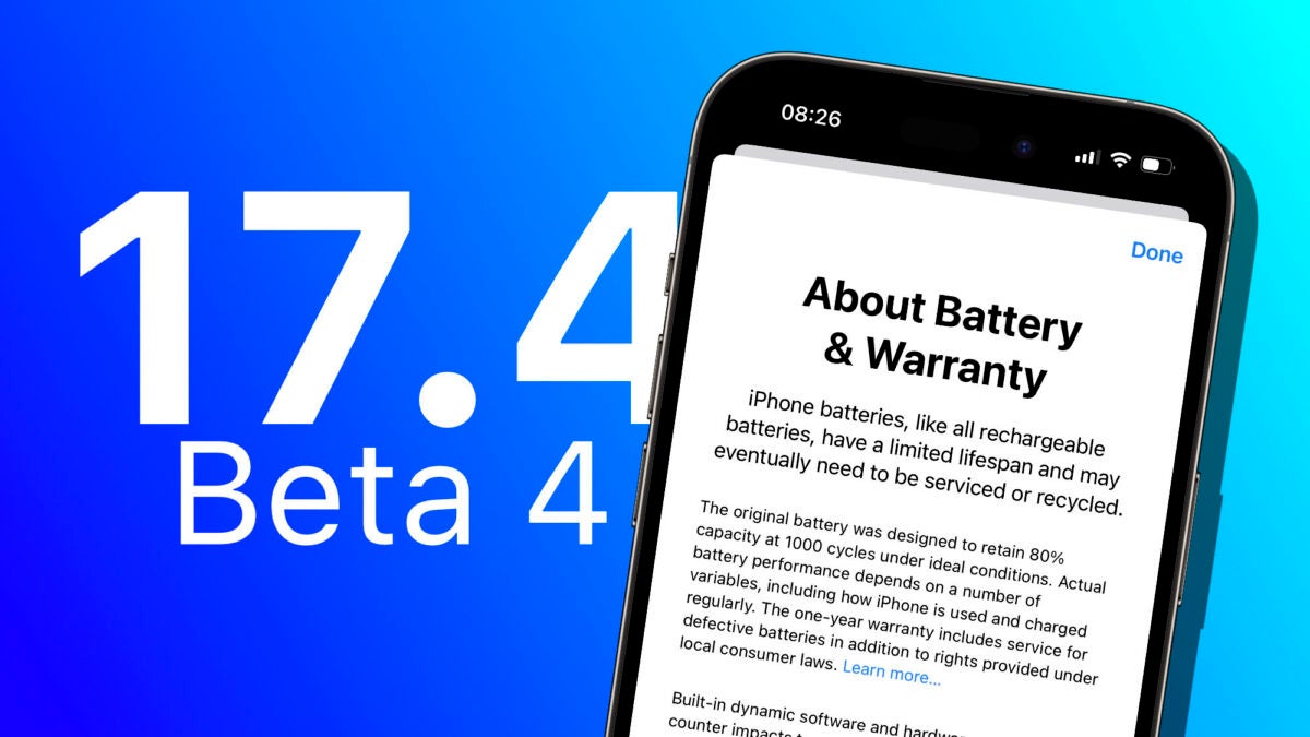 Todas las novedades de iOS 17.4, beta 4: más batería, mejoras en CarPlay y otras mejoras