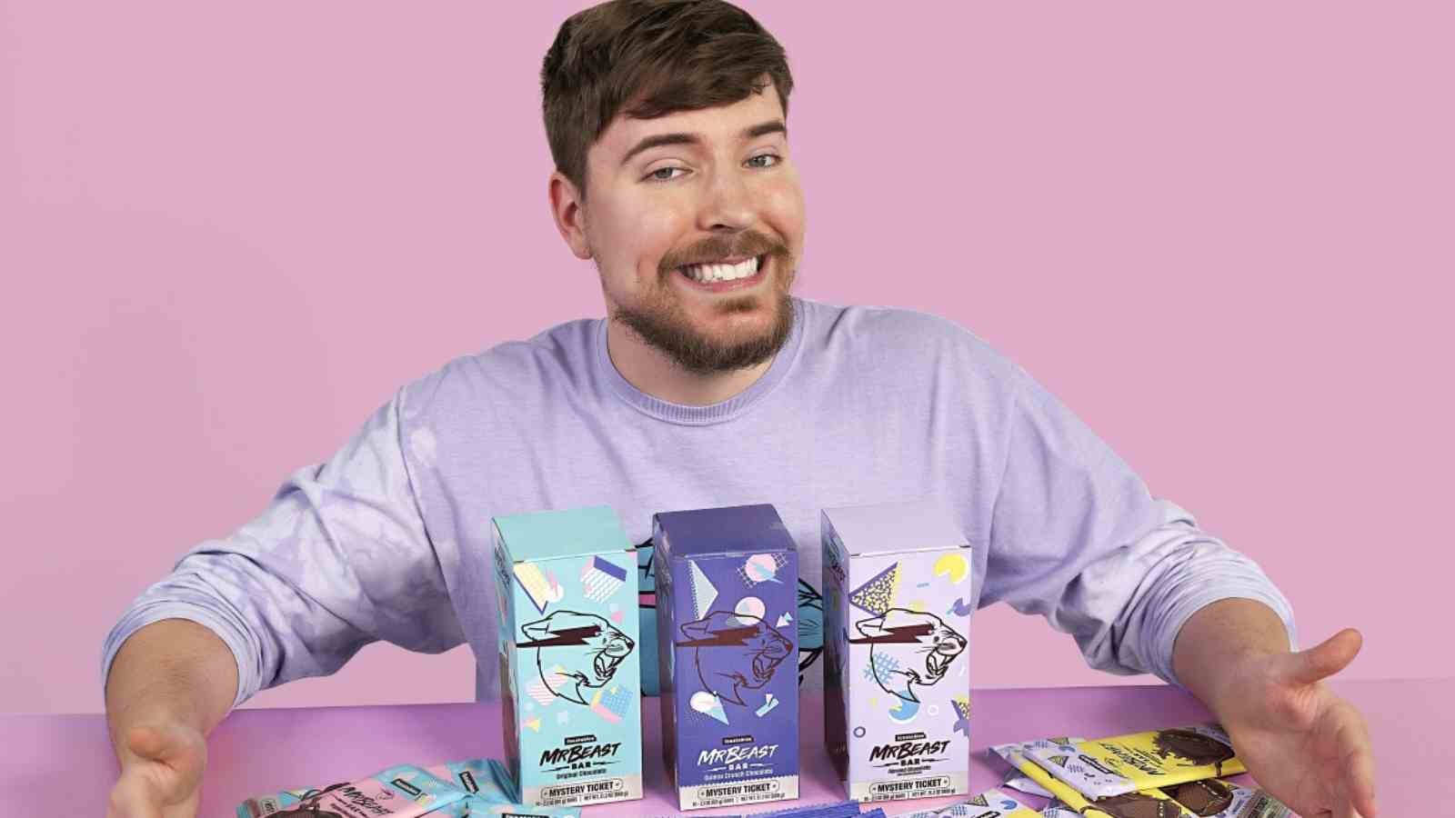 La táctica de Mr. Beast para triunfar en el negocio de las chocolatinas: ser muy pesado