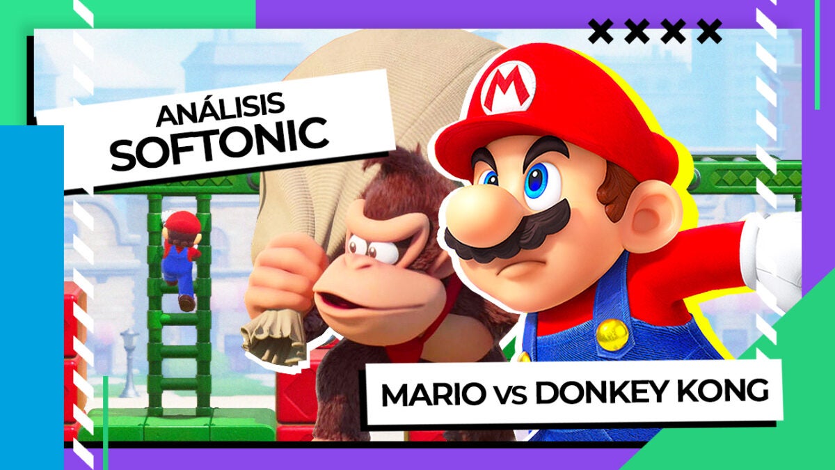 Mario vs Donkey Kong portada del analisis en castellano