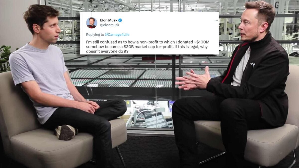 Elon Musk and Sam Altman