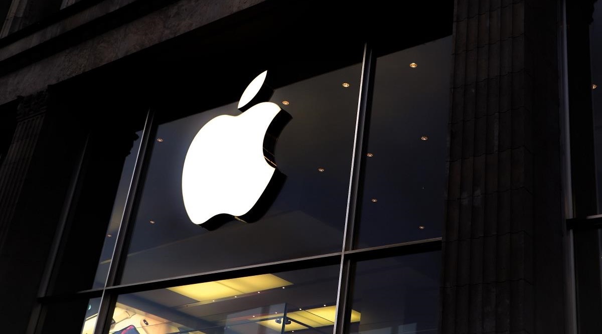 Sede de Apple logo de la manzana
