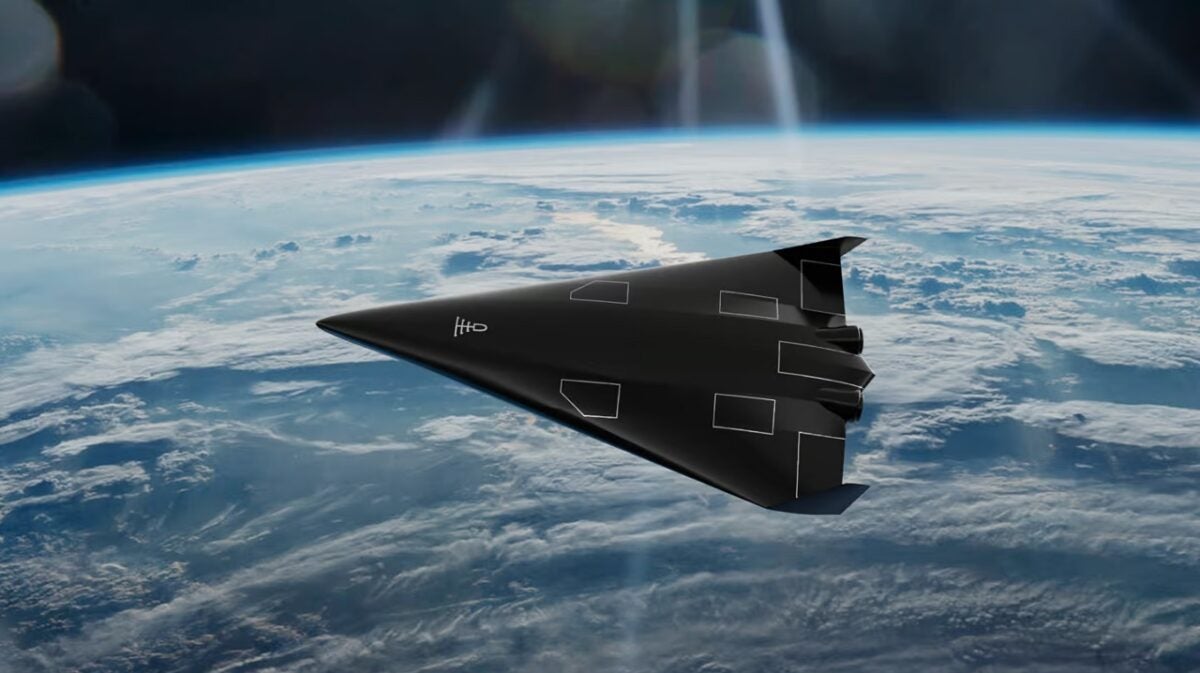 Avion espacial se estrella
