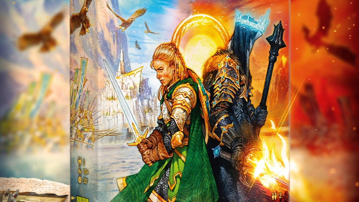 El señor de los anillos se mezcla con el mejor juego de mesa para 2 jugadores de la historia