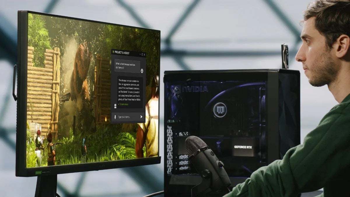 Nvidia lanza un chatbot con IA para gamers: así es G-Assist