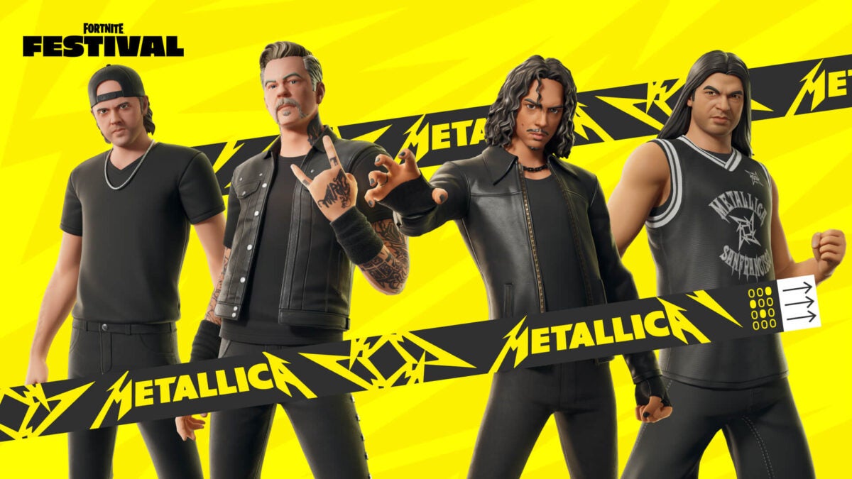 Metallica llega a Fortnite con un modo PvP