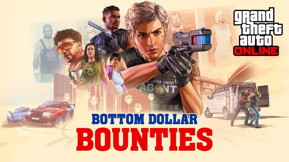 La actualización Bottom Dollar Bounties llega a GTA Online el 25 de junio.
