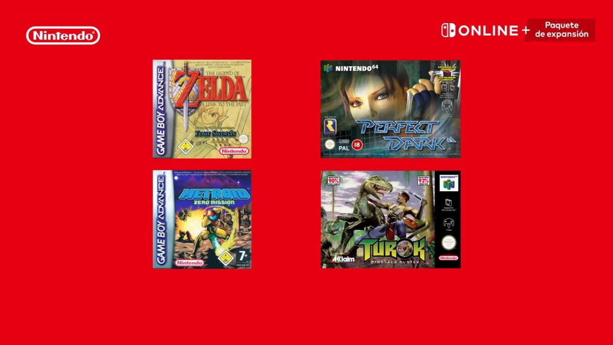 Juegos como Turok o Perfect Dark de Nintendo 64 se unen al catálogo.