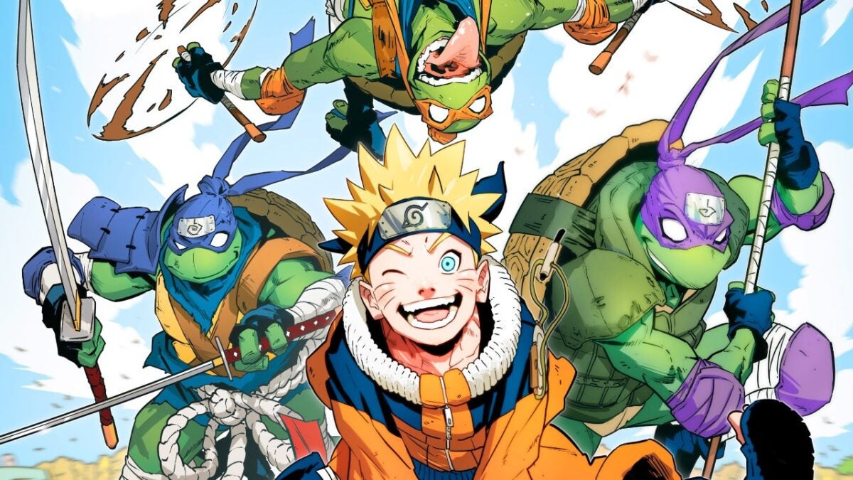 Naruto va a conocer a las Tortugas Ninja, vaya que sí