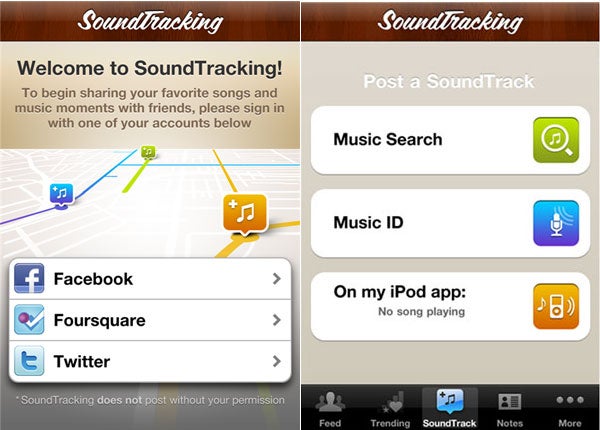 SoundTracking lets you share music you love - Softonic