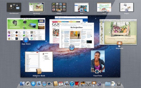 Mac OS X Mission Control