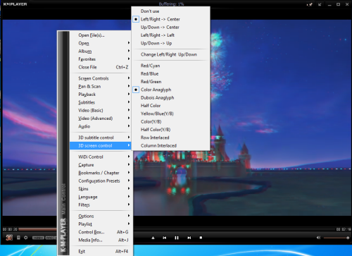 KMPlayer 3D options [small]