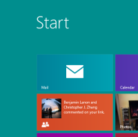 Windows 8 start menu