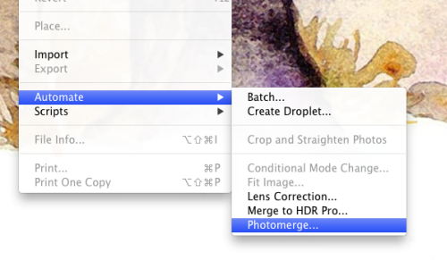 adobe photoshop photomerge