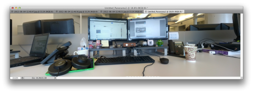 Adobe photoshop panorama photomerge