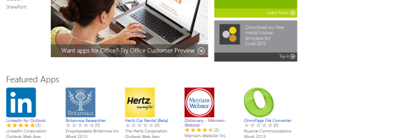 Microsoft Office Store opens in beta