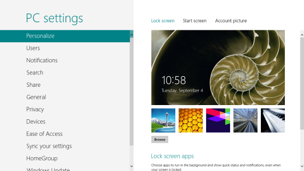windows 8 modern ui settings app