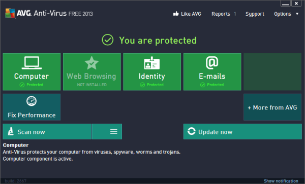 AVG gets a Windows 8 inspired redesign - Softonic