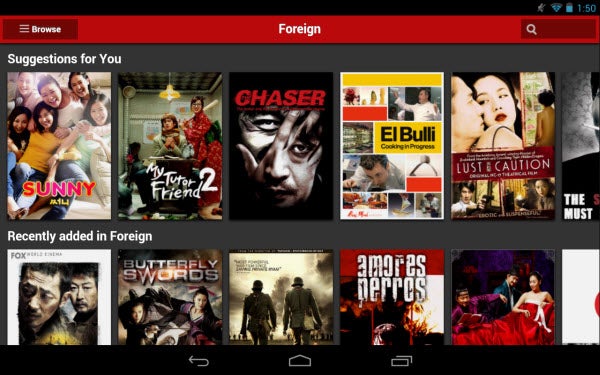 Netflix on Android