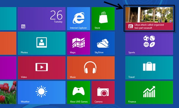Your newly installed app will appear on the Start menu