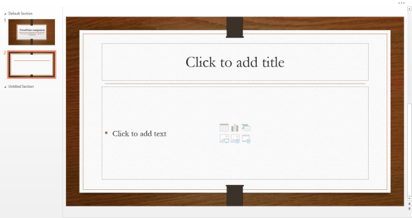 powerpoint 2013 full screen 