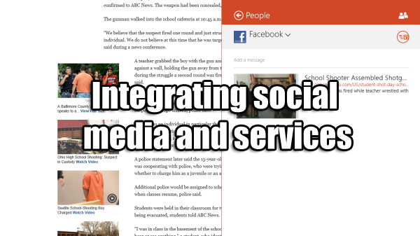 social media and services