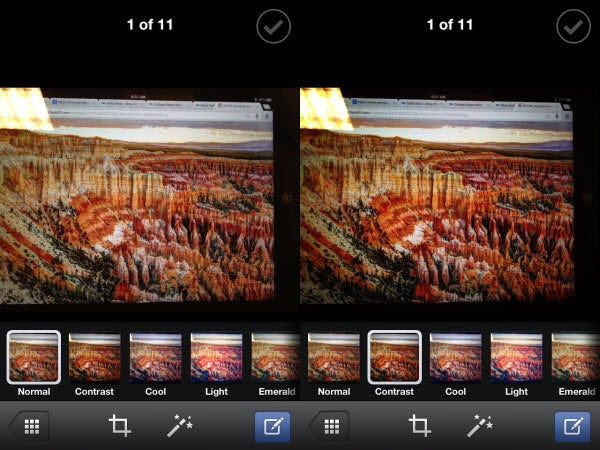 Facebook Normal Contrast