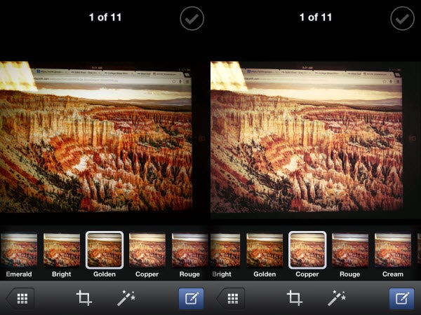 Facebook Golden Copper