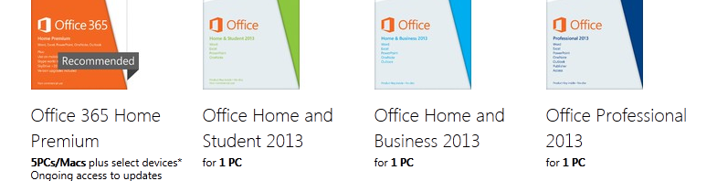 Office 2013 available to purchase today