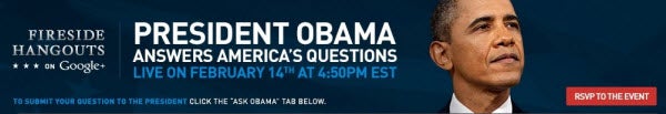 president obama google fireside hangout