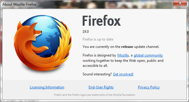 Firefox 19