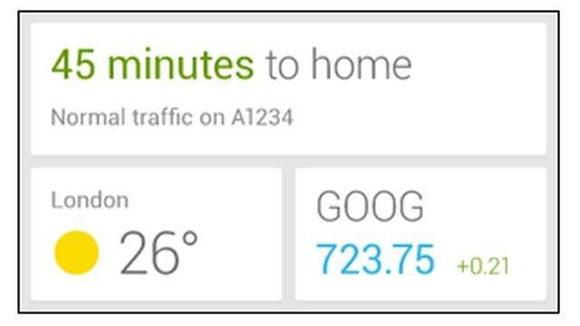 google now widget google now widget