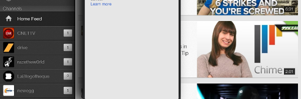 YouTube for iOS lets you send content to your TV, Xbox 360, or PS3
