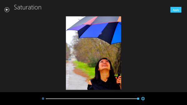 Saturation Slider Saturation Slider